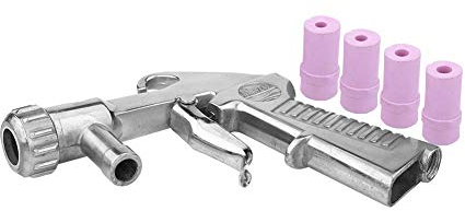 Kit de sablage Grenaillage Outil de grenaillage Siphon à air Sablage au jet Alimentation Pistolet de projection de rouille Supprimer l'abrasif avec 4 buses en céramique
