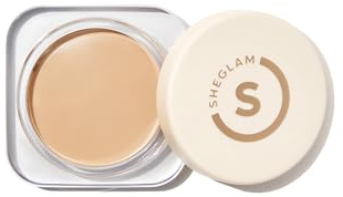 SHEGLAM Hydrating Cream Full Coverage Foundation Balm Long Lasting Concealer Face Foundation for Dry Skin - Shell
