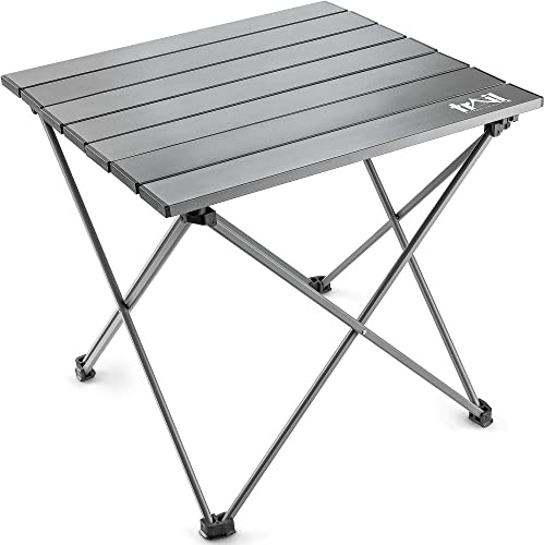 Trail Small Lightweight Aluminium Camping Table, L43cm x W40cm x H40cm