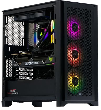 Veno Scorp Gaming PC - Intel Core i7 14th Gen Nvidia Geforce RTX 5080 16GB GPU - 32GB 6000Mhz DDR5 Ram - Corsair MP600 2TB NVMe - 850W Gold Rated PSU - Wi-Fi - Liquid Cooled - 4000D ARGB Black