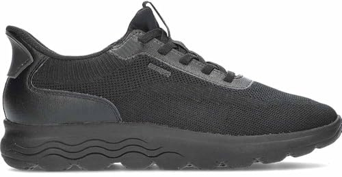 Geox Spherica Plus D557MA Scarpa sportiva da donna, Nero , 38 EU