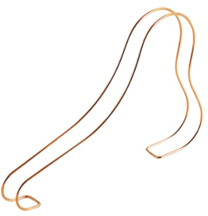 LOVIVER Herramienta de formación de zapatos para sandalias soportador de soporte profesional acero inoxidable, Oro