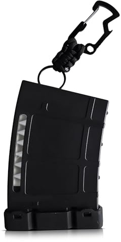 Prime Collectibles Teemags Golf Tee Halter - Schwarzer Clip On Tee Caddy für Gürtel oder Tasche | Hält bis zu 18 Tees | Langlebiges & leichtes Golf-Zubehör Made in USA