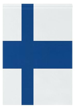 Finlandia Bandiera stagionale casa bandiere per esterni banner bandiere per esterno per la decorazione esterna 28x40 doppia faccia