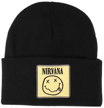 Amplified Logo Strickmütze - BandMerch, Band-Accessoire für Herren, Damen, Kinder, Unisex, Frühling, Sommer, Herbst, Winter, Musik Fan, Festival
