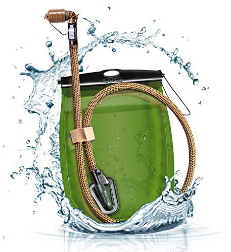 Source Tactical Kangaroo Trinksystem mit Tasche, zusammenklappbar, 1 Liter