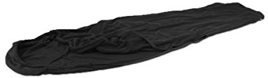 Mil-Tec Sacco a Pelo in Pile, 220 g, Nero