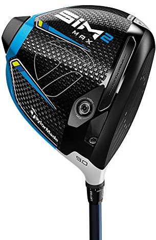TaylorMade SIM 2 Max Driver Hombre Mano izquierda Grafito r gido 9 grados Ventus Azul