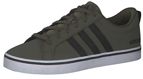 adidas Unisex VS Pace 2.0 Shoes, olive strata/core black/Cloud white, 44 EU