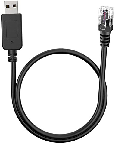 Jsvecip Radar Detector Cord, USB to RJ11 Plug Cable,for Escort Radenso XP Uniden Beltronics Cobr Whistler Radar Detector,Replacement Power Cable for Radar Detectors (RJ11-3.3ft)