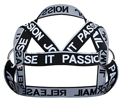 JOCKMAIL Mens Fitness Harness Shoulder Strap Mens Fitness Body Chest Half Harness Athletic Shoulder Strap Harness (as1, Alpha, one_Size, Regular, Regular, Black)