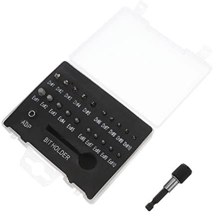 Kit Dextraction De Vis 22 Pièces Kit Dextraction De Vis Endommagées Avec Boîte De Rangement Outils En Acier Trempé Pour Le Retrait Des Vis Dénudées Et Cassées
