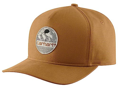 Carhartt Herren Canvas Mountain Patch Cap, Braun Brown, Einheitsgröße
