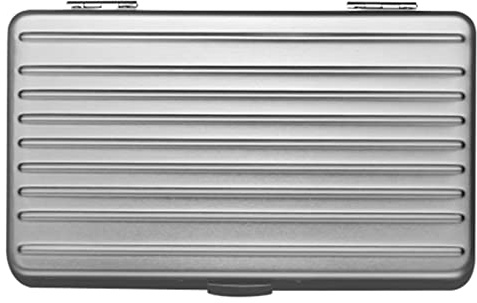 Petite boîte à cigares Humidor Moderne Boîte à cigares Portable Humidor à cigares en Alliage d'aluminium pour Hommes Étui à cigares de Voyage Humidor avec étui en Cuir Fait à la Main
