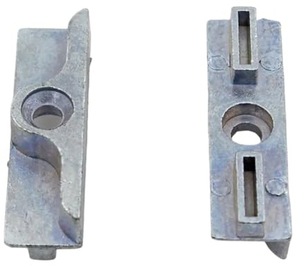 TUBBEK 4 Uds. De plástico y Acero for Ventana, Punto de Bloqueo, Ventana abatible, Barra de Puerta, Bloque de Bloqueo, Hebilla, Ventana, Accesorios de Varilla de accionamiento