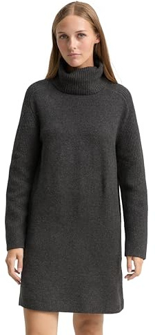 TOM TAILOR Denim damklänning, 10522 – Skaftgrå melerad, L