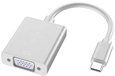 KOMBIUDA Adattatore Usb-c Vga Femmina Converter USB Type-c Vga Adattatore da Usb-c Laptop e Tablet