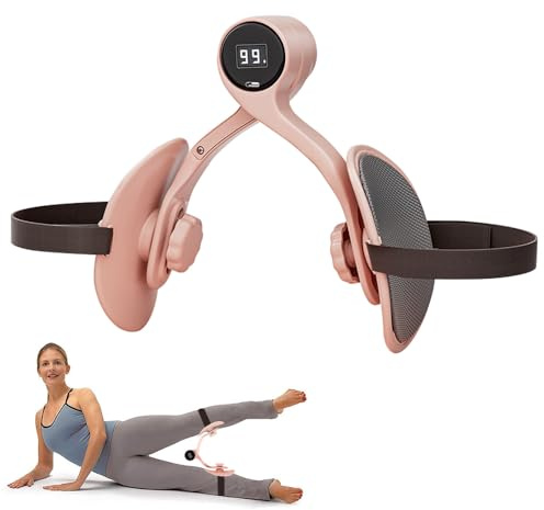 CLIUNT Hip Trainer, Attrezzo Interno Coscia, Allenatore per Muscoli del Pavimento Pelvico, Attrezzo Per Glutei Multifunzionale, Palestra Casa Glutei e Gambe