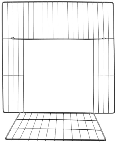 Toyvian Pet Cage Door Panels 2Pcs Mesh with Encrypted Wire for Dog Gate and Cat Villa Entrance for Pet Safety and Access