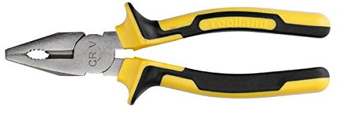 Toolland Pince combinée, 8/200 mm, pour un travail précis et confortable