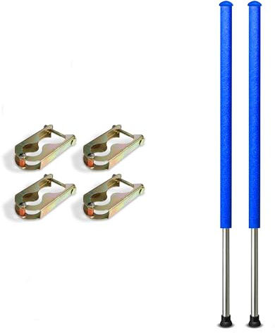 Trampolin Stangen Schaumstoffrohre, 1x Stange / 2X / 3X / 4X Stangen länge ca. 233cm für Sicherheitsnetz (2)