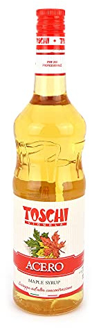 KG 1,32 SCIROPPO ACERO MAPLE SYRUP GLUTEN FREE PER GRANITE E COCKTAIL IN BOTTIGLIA PER BAR GELATERIE E PASTICCERIE