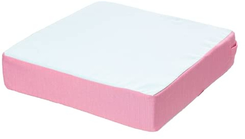 Kinder Sitzerhöhung Stuhlkissen für Hochstuhl Kinderstuhl tragbar verstellbar Türkis-Pink