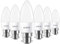 LVWIT 6.5W Ampoules à Bougies LED B22, Equivalente à 60W Ampoules Incandescentes, 2700K Blanc Chaud 806Lm, Non-Dimmable, Lot de 6