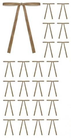 24 Stück Samt-Weihnachtsbaumschleifen, Türgirlande, Dekoration, Vintage-Kranz, Schleife, rustikale Vintage-Hochzeit, Samtband, Geschenkschleifen für Baumkranz, Girlande, Heimdekoration, Innen- und