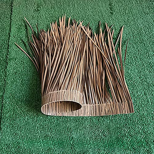 Toit de Paille Mexicain 10M/20M/30M/40M/50M Panneau de chaume Simulation de Paille Faux Toit de chaume Clôture de Roseau Toiture de chaume pour Bar (Taille : 0,5 x 50 m)