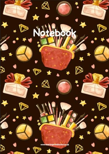 Makeup Notebook 6 - A4 Lined Notebook / Journal