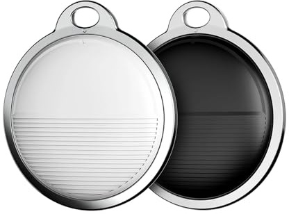 Mini Traceur GPS for système Find My APP air tag localisateur d'enfant traqueur de Perte Sac vélo for Animaux Compagnie Intelligent Bluetooth airtag(Black)