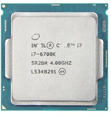Procesador de CPU I7 6700K 4,0 GHz cuádruple LGA 1151