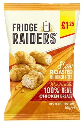 Fridge Raiders Slow Roasted Chicken Bites 60g | Case of 6