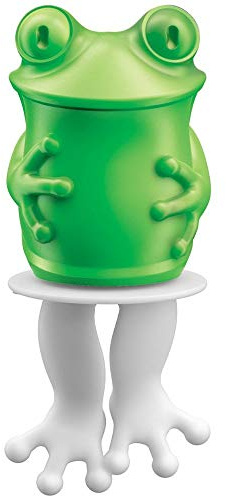Zoku ZK123-011 Eisformen Ice Pop Frosch, 45 ml, Kunststoff, grün
