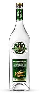 Green Mark Vodka (1 x 700 ml), Traditionsvodka aus Russland, russischer Vodka mit Rezeptur aus der Sowjetunion, klassischer Vodka 38 % Alk.