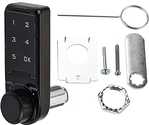 Serratura Elettronica Digitale per Armadietti – Serratura a Codice con Accesso Sicuro – Protezione Digitale per Archivio e Controllo di Accesso (Dimensioni L=30cm)