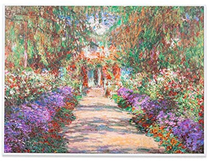 KLARSTEIN Wonderwall Air Art Smart - Pannello a infrarossi con Termostato, Riscaldamento IR WiFi, Controllo App, Supporto Muro, 80 x 60 cm, Bianco