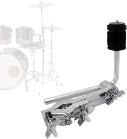 CashBeat Beckenständer Klemme mit Galgenarm, Drum Set Verlängerung Halterung für Percussion Instrumente, Durable Drum Hardware Zubehör