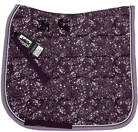 Eskadron Schabracke Sattelpad Graffiti Performance Glossy Pad in Lilac, Größe:Dressur (DL)