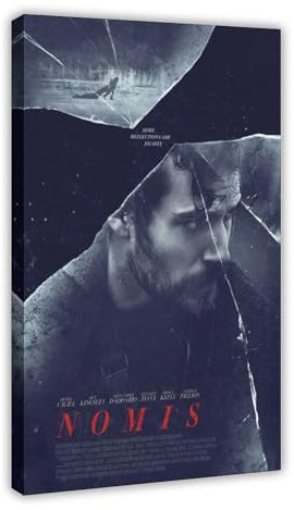 OGTDA Nomis Filmposter, Leinwandposter, Wandkunst, Dekordruck, Bild Gemälde für Wohnzimmer, Schlafzimmer, Dekoration, Rahmen-Stil, 40 x 60 cm