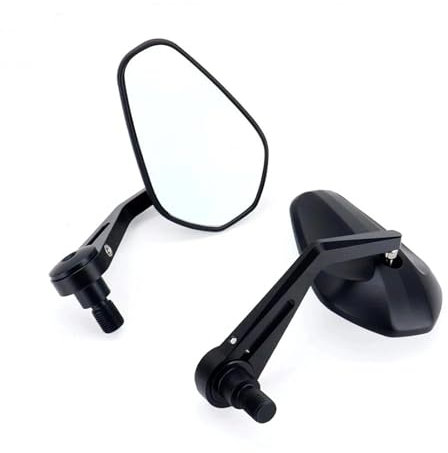 SAMWDK Lenkerendenspiegel Für MT-07 Für MT-09 Für MT10 Für FZ1 FZS1000 FZ6 FZ6R Für Für TMAX530 Für TMAX500 Motorradgriffspiegel Lenkerendenspiegel Rückspiegel Rückspiegel Motorrad