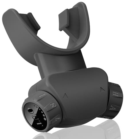 funotes Breathing Exercise Device, Compact Guided Breathing Exercise Device for Sports, Performers, Singers, Hikers, Yoga, Mountain Climbers