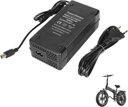 CERFFOOL Ladegerät 54,6V 2A für ENGWE EP-2 Pro Engine Pro E Bike und E Scooter Ersatzladegerät mit Ladekabel Schnellladegerat Lithium-Akku Ladegerät-Adapter