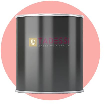 TADESSI Wall Select Wandfarbe Pink - Erdbeerrosa - abwaschbare Innenfarbe matt - Dispersionsfarbe - Geruchsarm und Lösemittelfrei - 5 Liter Gebinde
