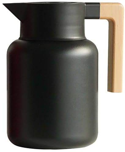 Good Homie Thermoskannen, Wärmedämmtopf aus Edelstahl 304, 2,1 l großes Fassungsvermögen, mit Tee-Ei, für Zuhause, Büro, Restaurant