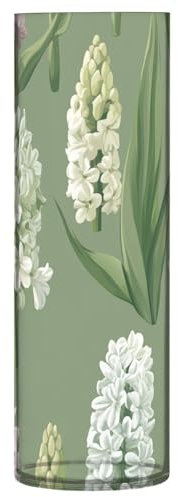 Giacinti estetici verde fattoria vaso plastica 30 cm estetico trasparente portacandele vasi per tavolo da cucina biblioteca decorazione festa