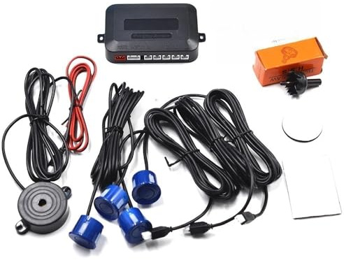 Assist Sensori Parcheggio Kit sensore di parcheggio per 4 auto 22 mm di sonda indicatore di avviso sonoro radar di retromarcia 12 V per Focus E39