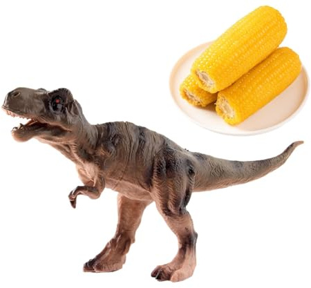Majskolvs Hållare - Dinosaur Majskolv Förvaring Hållare,Grillspett Och Gafflar För Barbecue Tillagning Hemma