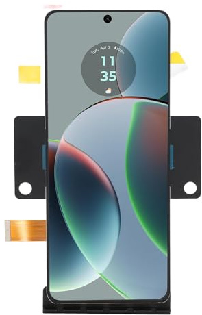 Yanmis Skärmbyte för Razr 40 Razr 40 Ultra 6,9 LCD-digitaliseringsenhet med Fingeravtryckssensor, Reparationsverktyg Medföljer, High FHD+-skärm för 2023 + 2023